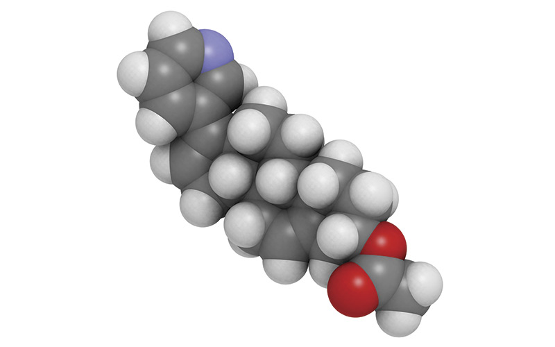 Abiraterone Prostate Cancer Drug Molecule